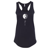 HEARTFELT Sunflower Love Racerback Tank Top – Meaningful & Stylish Women's Tee